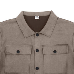 Conjunto Masculino Calça e Jaqueta Casual Fit