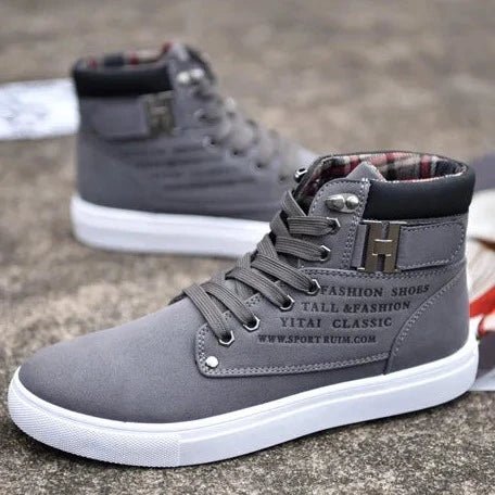 Tênis Masculino Cano Alto - Conforto e Estilo Urbano