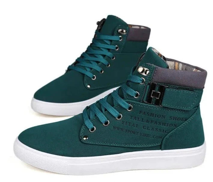 Tênis Masculino Cano Alto - Conforto e Estilo Urbano